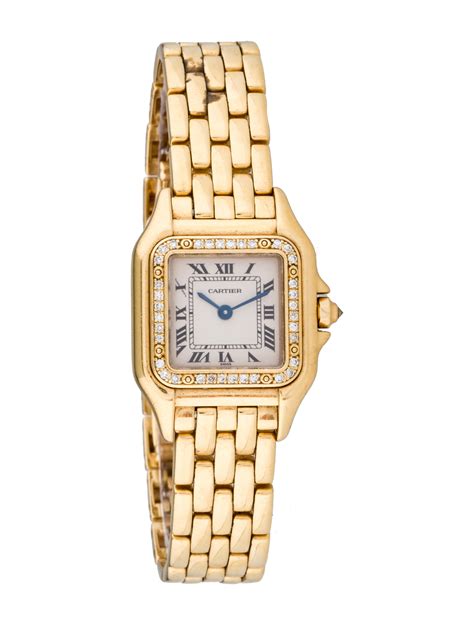 Cartier Diamond Panthère Watch 1280 2 - Bracelet - CRT22505 | The RealReal