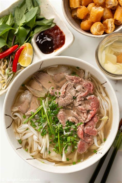 Phở Bò (Vietnamese Beef Pho Noodle Soup) is the national dish of ...