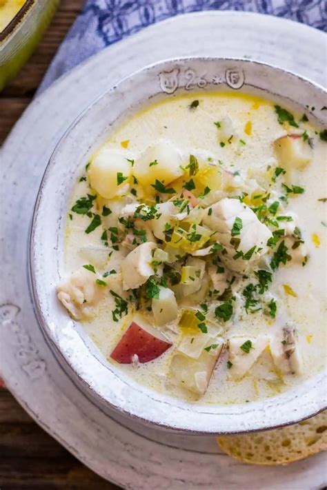 Easy New England Fish Chowder - Coley Cooks