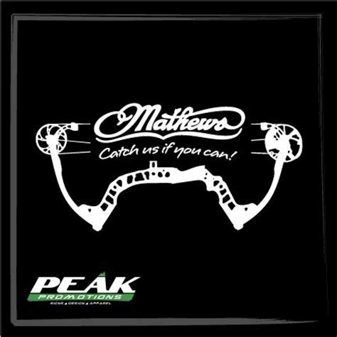 "Mathews Bow" Vinyl Window Wall Auto Decal | eBay