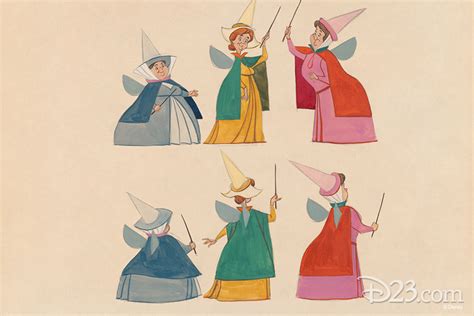 You Need to See This Royally Rare Sleeping Beauty Concept Art - D23