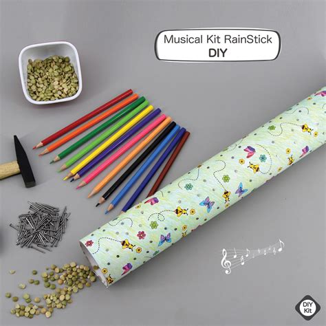 DIY Musical Rainstick Kit for Girls Girls Craft Kits DIY - Etsy