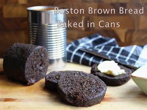 Boston Brown Bread Baked in Cans - The Homestead Survival