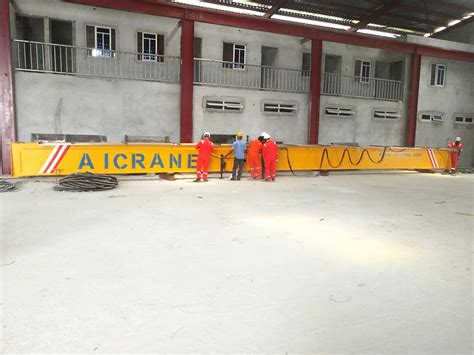 10 Ton AQ-HD Overhead Crane Installation In Nigeria - Aicrane Machine