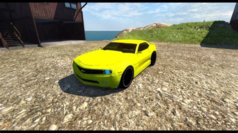 BeamNG mod : chevrolet Camaro beta - YouTube