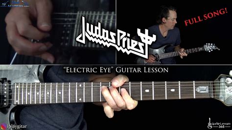 Judas Priest - Electric Eye Guitar Lesson (Full Song) - Guitar Academies