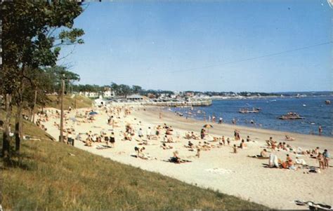 Onset Beach Wareham, MA Postcard