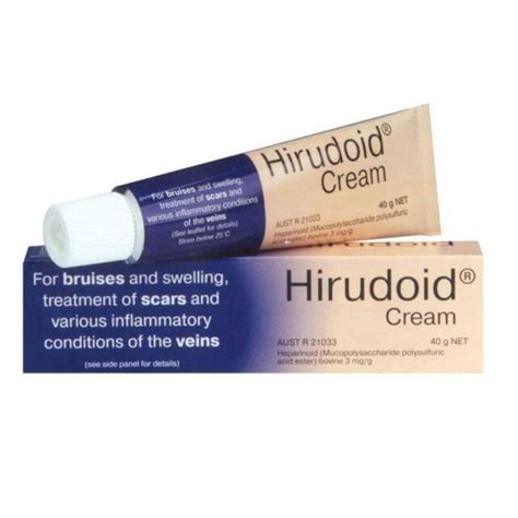 Hirudoid Cream Treatment of Scars Bruises Swelling - 40g for sale ...