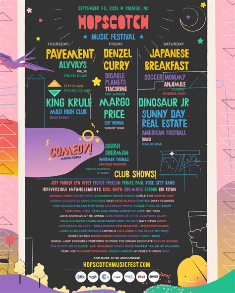 Hopscotch Music Festival 2023 Lineup: Pavement, Japanese Breakfast, American Football, and More ...