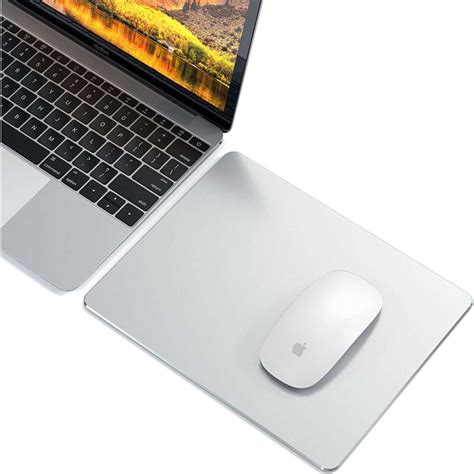 TODO Aluminium Alloy Mousepad Mat Gaming for Apple Macbook PC Aluminum ...