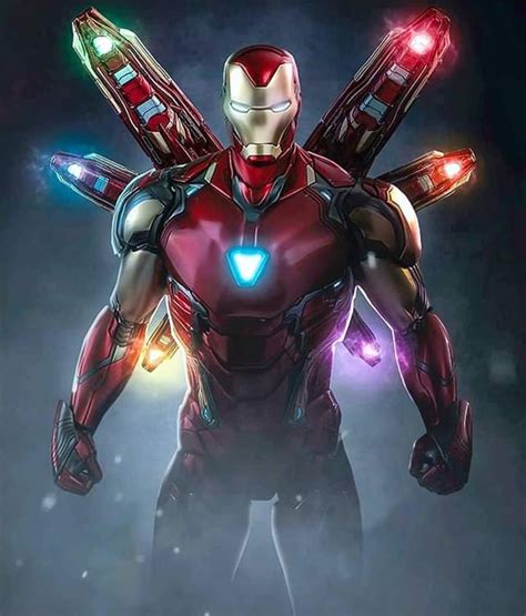 Iron Man Mark 85 Suite powered by the Infinity Stones : r/MCUSpoilers