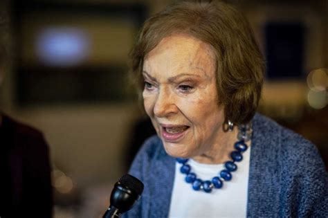 Rosalynn Carter has entered hospice care at home : NPR