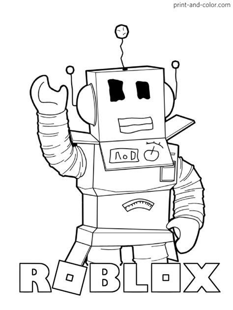 Desenhos Para Colorir Roblox Fa a uma pausa entre os jogos e imprima desenhos para colorir ...