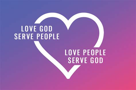 People Serving God