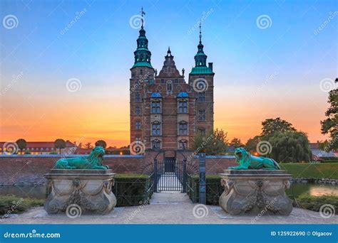 Rosenborg Castle in Copenhagen, Denmark Stock Photo - Image of castle ...