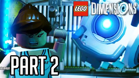 LEGO Dimensions Portal Gameplay Walkthrough Part 2 - GELS AND GOO!! (LEGO Portal 2 Level Pack ...