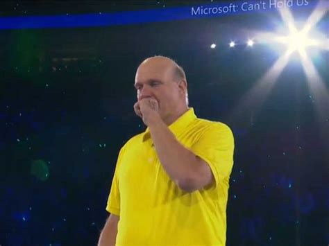 VIDEO: Steve Ballmer Weeping, Roaring And Jumping His Way Through His ...