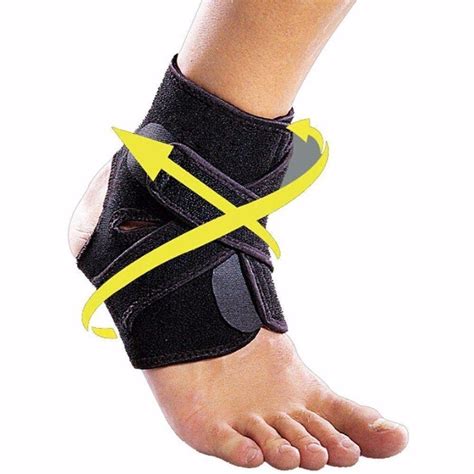 Lace Up Ankle Brace with Adjustable Stabilizer Straps - Upliftex