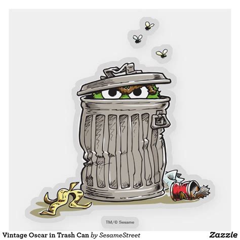 Sesame Street Trash Can