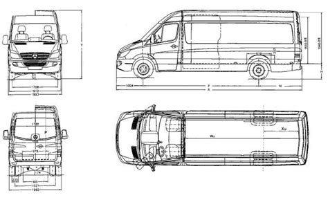 Mercedes sprinter box van dimensions | Mercedes sprinter, Fourgon ...