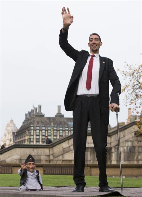 Tallest man, shortest man: Guinness World Records Day celebrated with ...