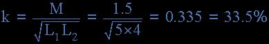 Mutual Inductance of Two Adjacent Inductive Coils