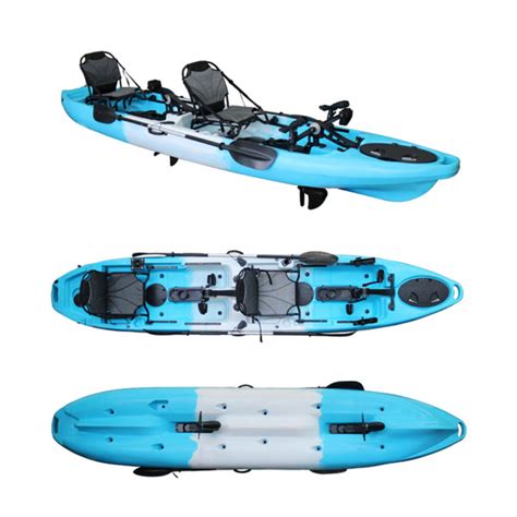 Pedal Pro Fish Tandem - 4.3m Pedal-Powered Fishing Kayak – Bay Sports