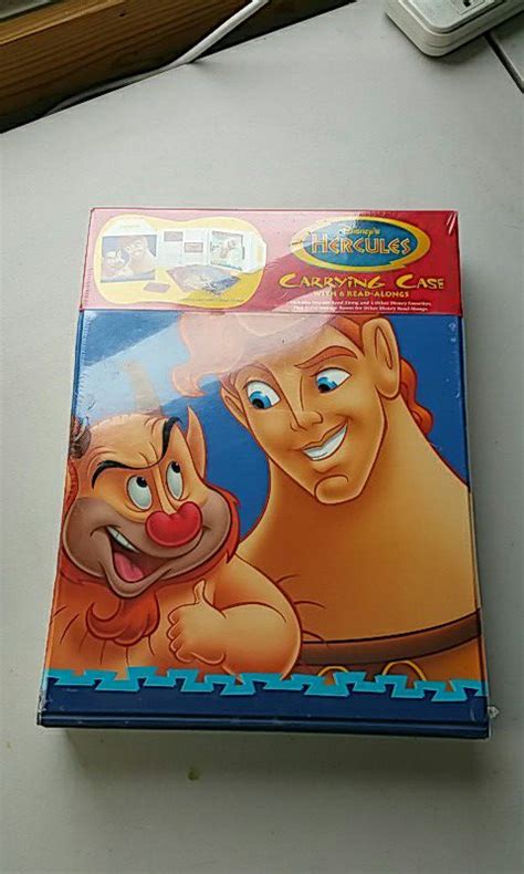 Rare Collectable Disney's Hercules 6 Read-Alongs Books Cassettes w ...