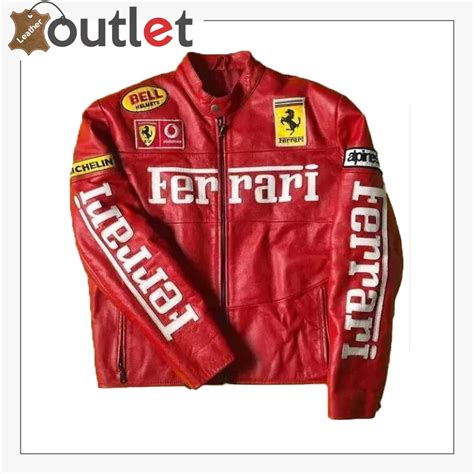 Explore Ferrari Vintage Leather Jacket | Premium Quality🧥