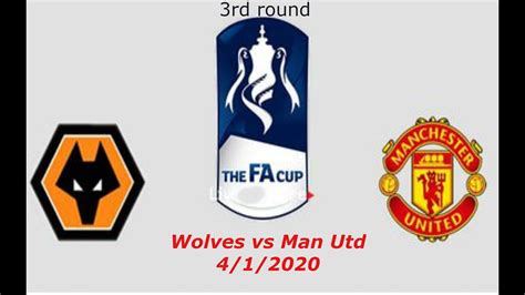 Wolves Vlog - Wolves vs. Man Utd - FA CUP (4/1/20) - YouTube