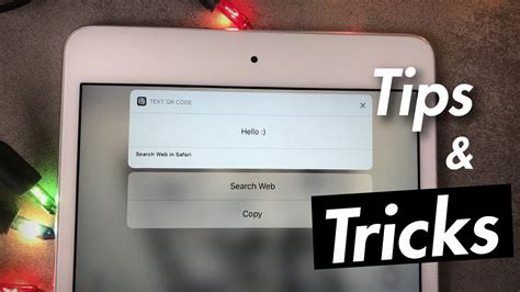 iPad Tips and Tricks 2018 - YouTube