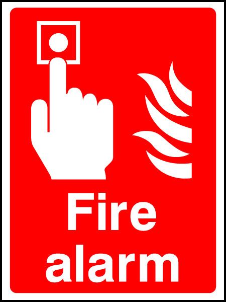 Fire Alarm Sign | HFE Signs & Banners