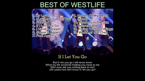 Best Compilation of Westlife Songs with Lyrics. Greatest Hit Album. - YouTube