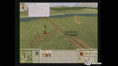 Rome: Total War PC Games Gameplay - Flanking and cheering - IGN