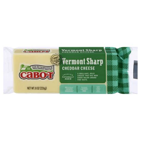 Save on Cabot Vermont Sharp Cheddar Cheese Chunk Order Online Delivery ...