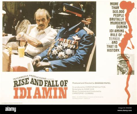 RISE AND FALL OF IDI AMIN, (aka AMIN: THE RISE AND FALL), US poster ...