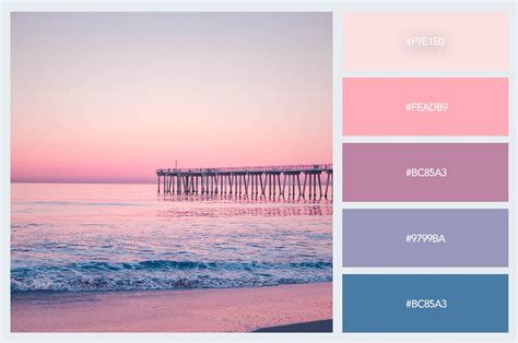 How to Use Pastel Colors in Your Designs [+15 Delicious Pastel Color Schemes] | Sunset color ...