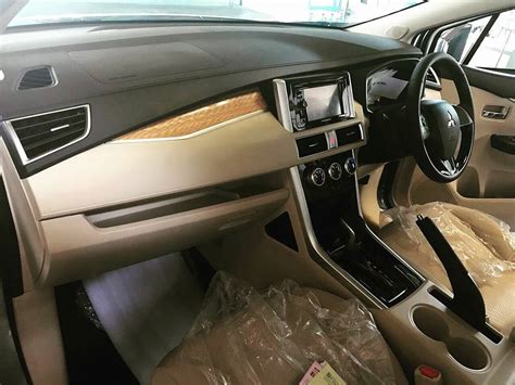 Mitsubishi Xpander interior spy shot