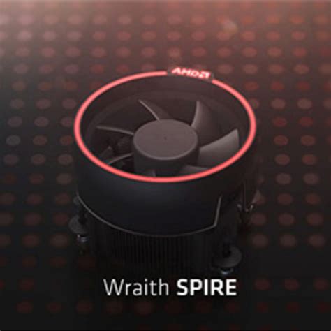 AMD Wraith Spire CPU Cooler (RGB LED), Electronics, Computer Parts ...