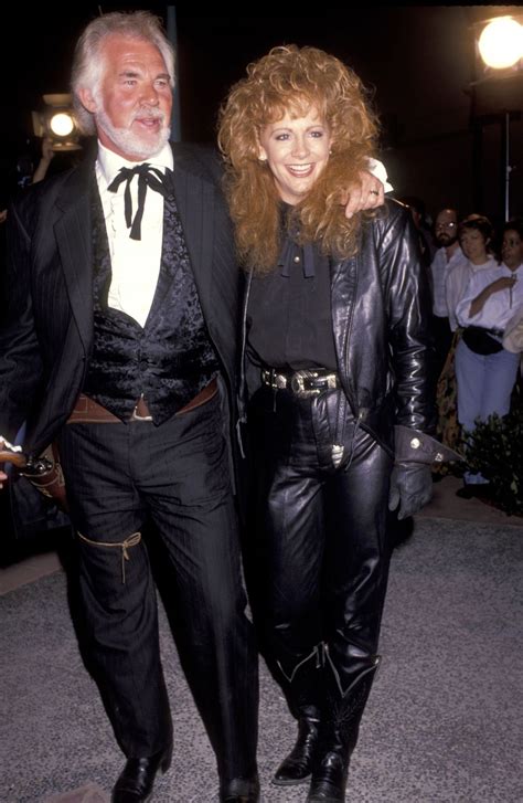 Reba McEntire and Kenny Rogers on the set of The Gambler The Luck Of The Draw Country Music ...