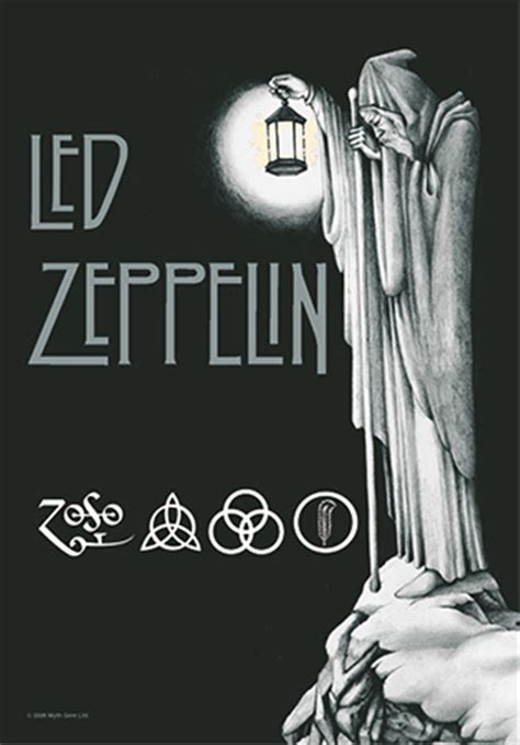 Led Zeppelin Stairway To Heaven Flag Swag | Loudtrax