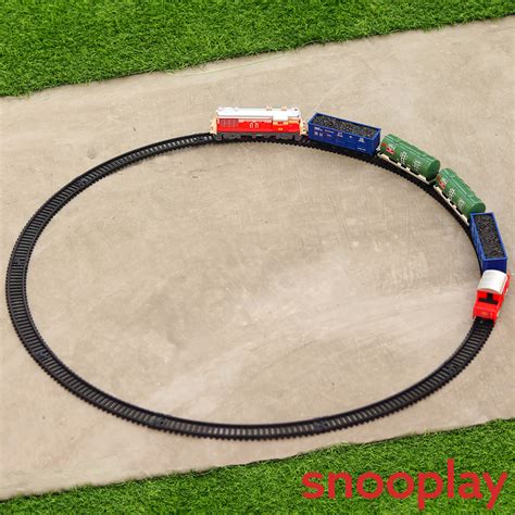 Buy Cargo Toy Train Set For Kids (Battery Operated) Online in India – Snooplay