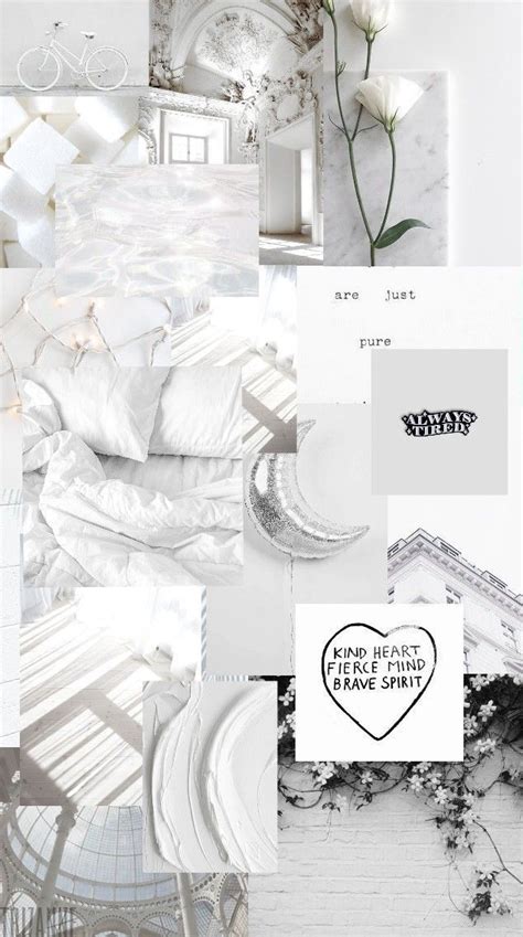 white aesthetic wallpaper lockscreen in 2020 | Aesthetic wallpapers ...