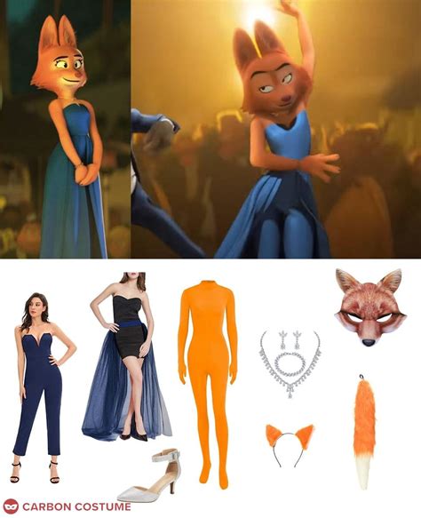 Diane Foxington’s Goodness Gala Dress from The Bad Guys Costume | Carbon Costume | DIY Dress-Up ...