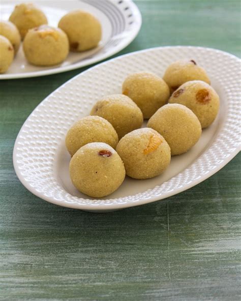 Rava Laddu Recipe (Ladoo with Condensed Milk) - Spice Up The Curry