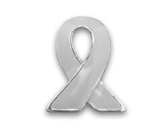 Amazon.com: Asthma Awareness Gray Ribbon Lapel Pin (Retail): Clothing