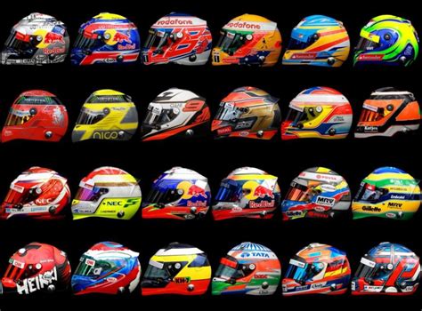 2012 F1 drivers helmets | Formula 1 photos | User gallery | Motorsport.com