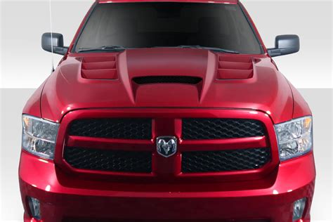 2011 Dodge Ram 0 Hood Body Kit - 2009-2018 Dodge Ram 1500 Duraflex ...