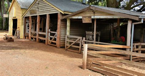 Barns and Blacksmith at Churchill Island Heritage Farm near Phillip Island, Australia - Encircle ...