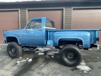 CHEVROLET C10 1980-chevrolet-k10-stepside-4x4-lifted-37s-square-body Used - the parking